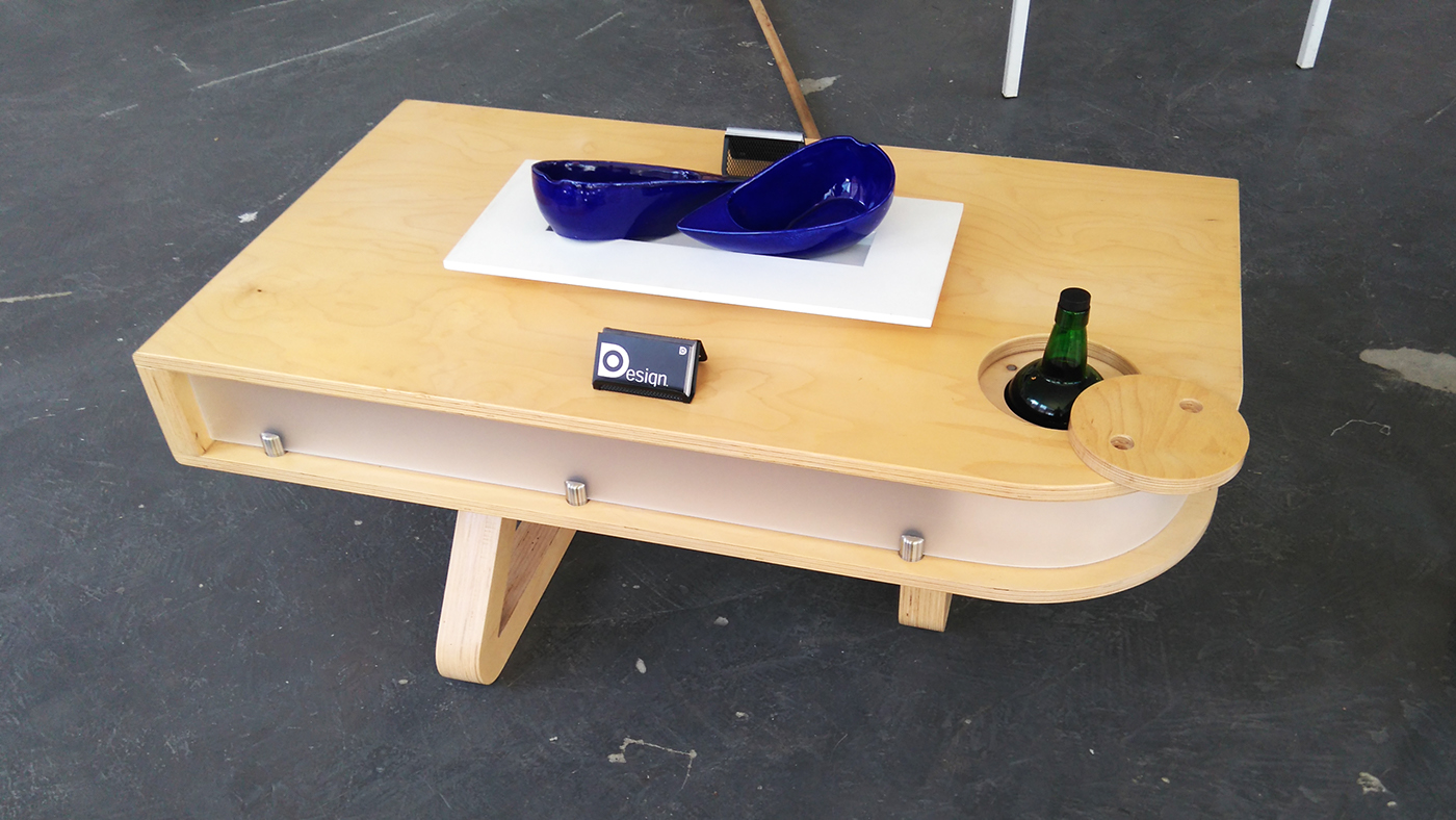 Adobe Portfolio furniture table modern alvar alto birch