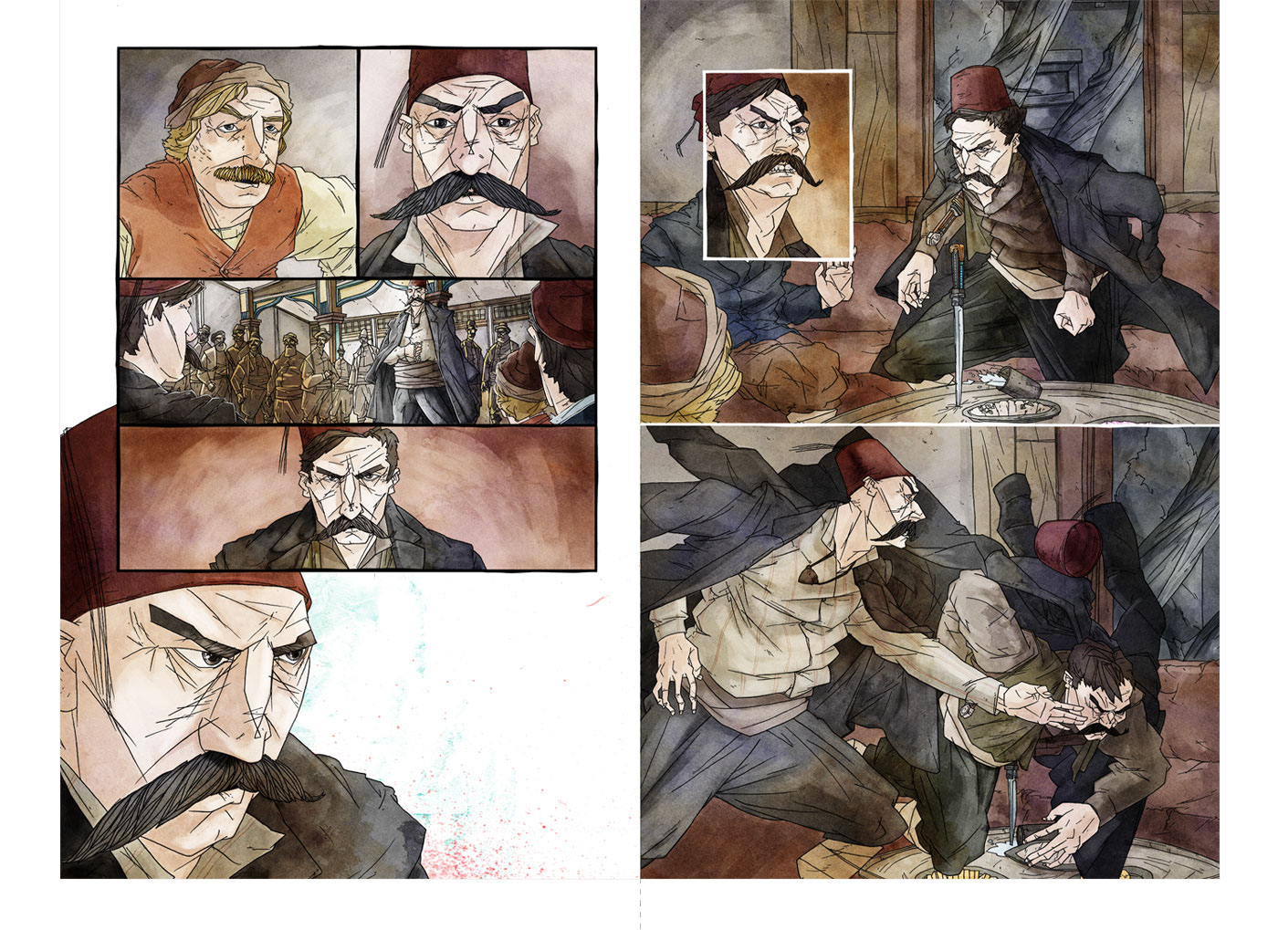 Adobe Portfolio şehzade yangını sehzade yangini Graphic Novel comic