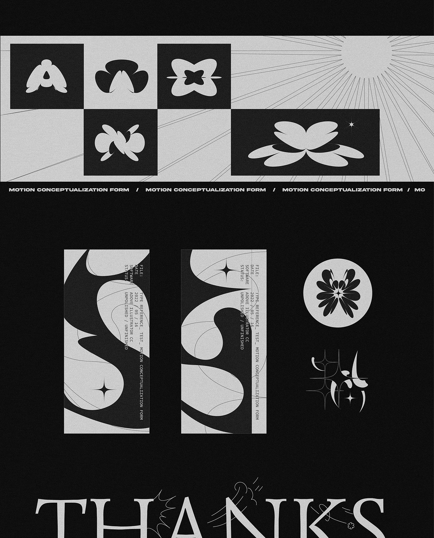 abstract pattern abstract shapes Creative Direction  icons pack MOTION ELEMENT GRAPHICS