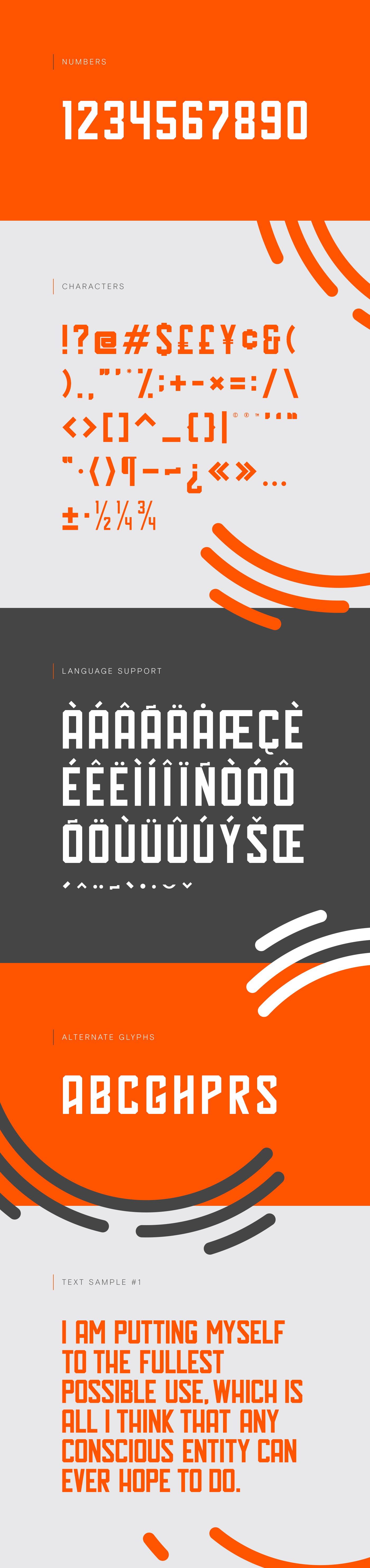font type Typeface condensed bold free Headline multilingual Free font sans