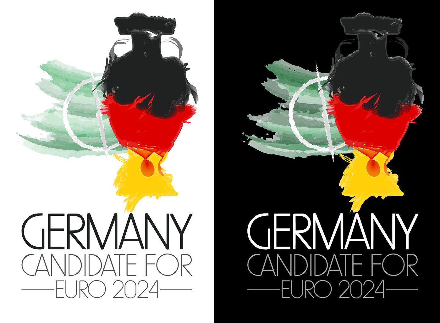 fnsy  germany euro Euro 2024 Midfield germany flag uefa football Europe