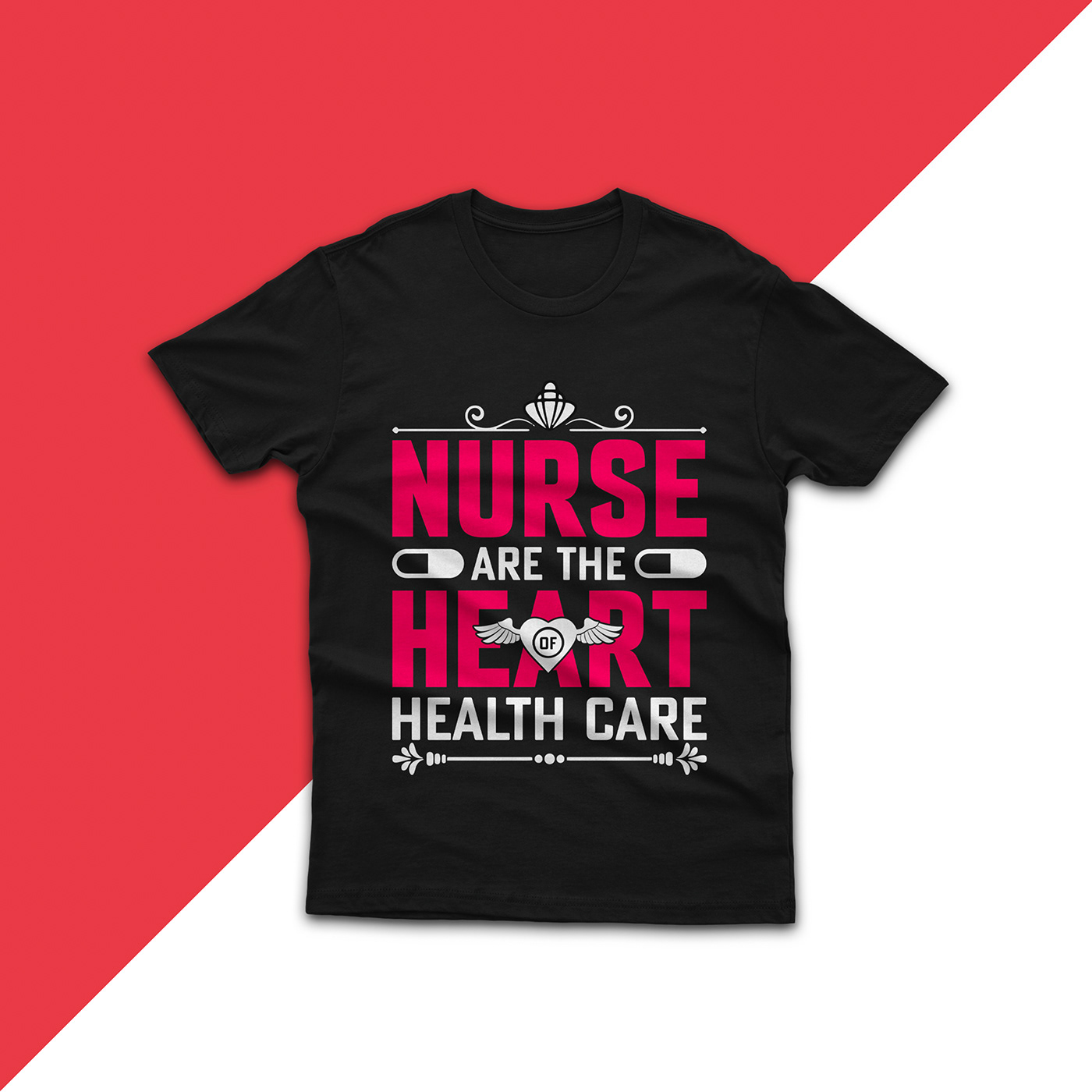 t shirt design T Shirt typography   typography design Typography T-shirt bundle nurse t-shirt design T-Shirt designs nurse's Day Nursing t-shirt design