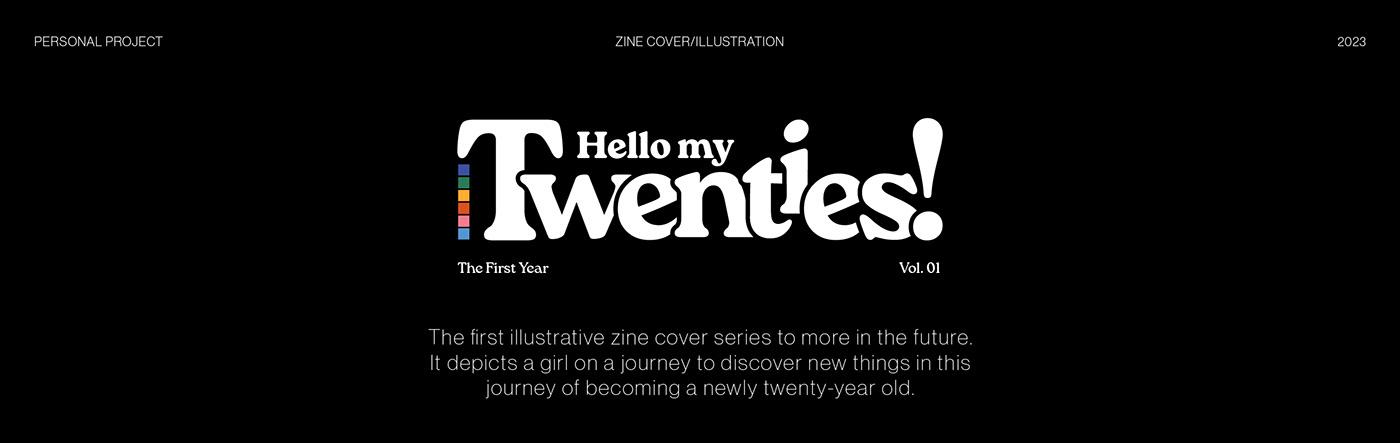 ILLUSTRATION  design graphic design  logomark typography   Zine Cover