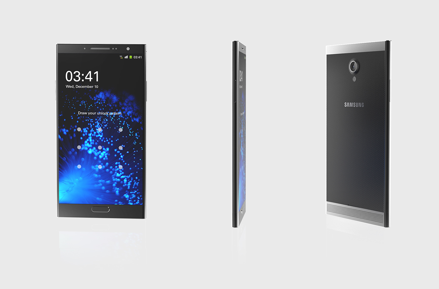 Samsung galaxy concept phone product sadi industrial