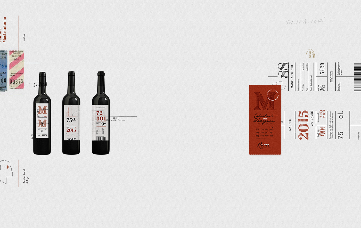 wine luxury drink Label print bottle mendoza Classic minimal White