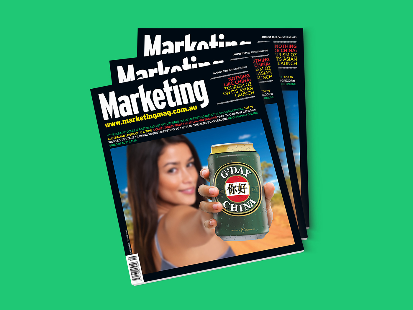 Marketing Magazine Australia  marketing  VB  Marlo Guanlao  Magazine   australia  marlo  Guanlao beer  asian  MODEL