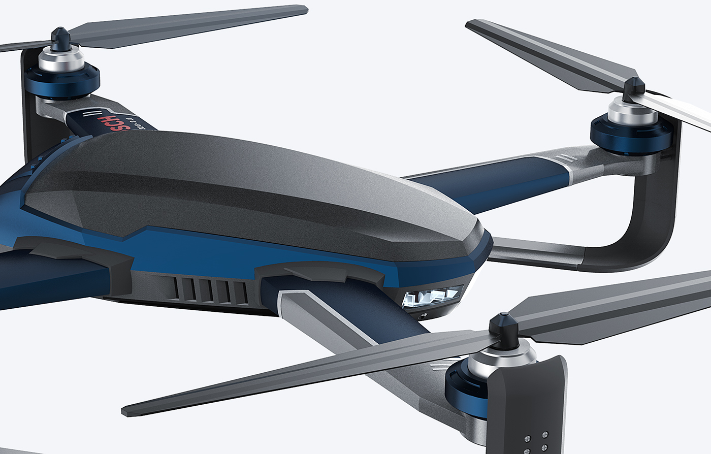 Bosch emergency drone product industrial concept design
