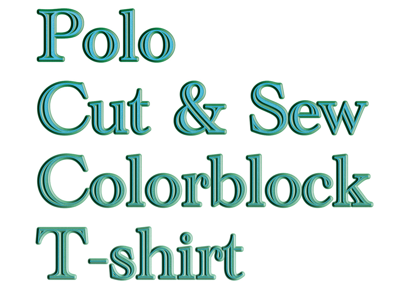 Fashion  design colourblockt-shirt men'sfashion polot-shirts