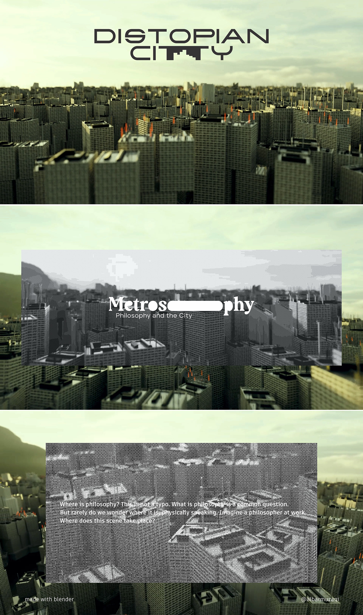 35mm 3D architecture archviz blender CGI Film   film photography Render visualization