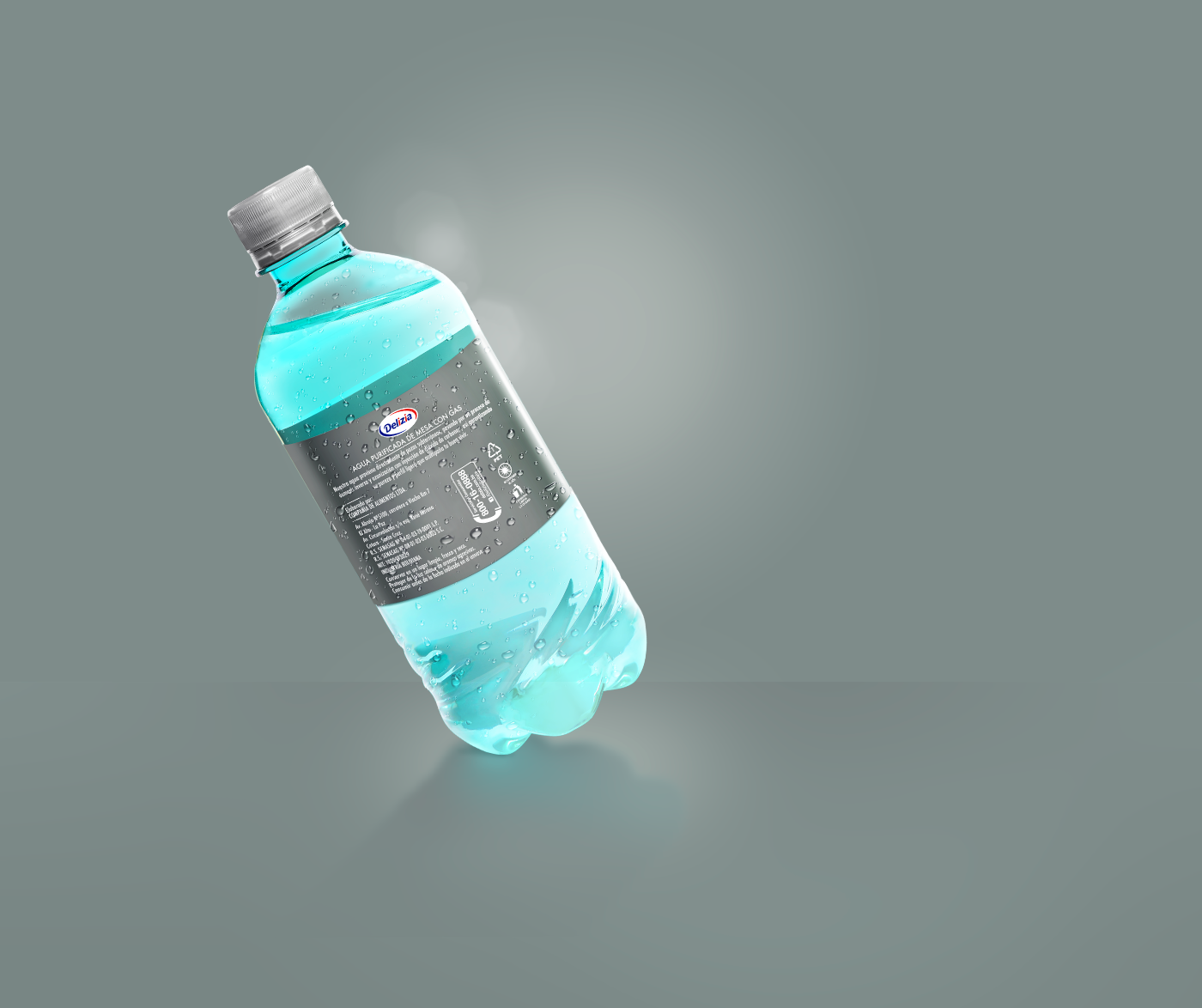 agua bottle branding  empaque gray Label Logotipo marca Packaging water