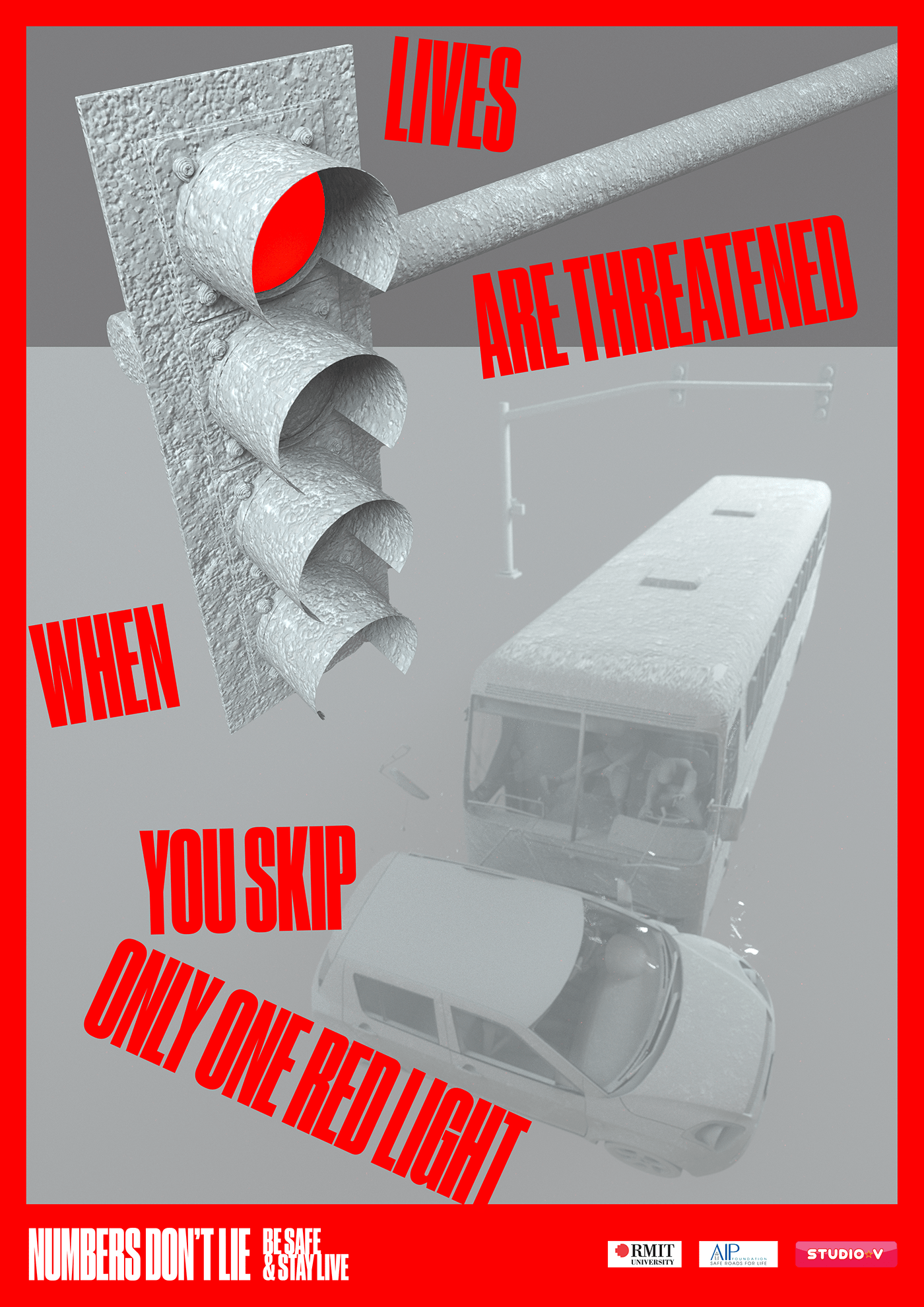 art direction  awareness Awareness campaign campaign cinema 4d motion design Poster Design safety traffic video