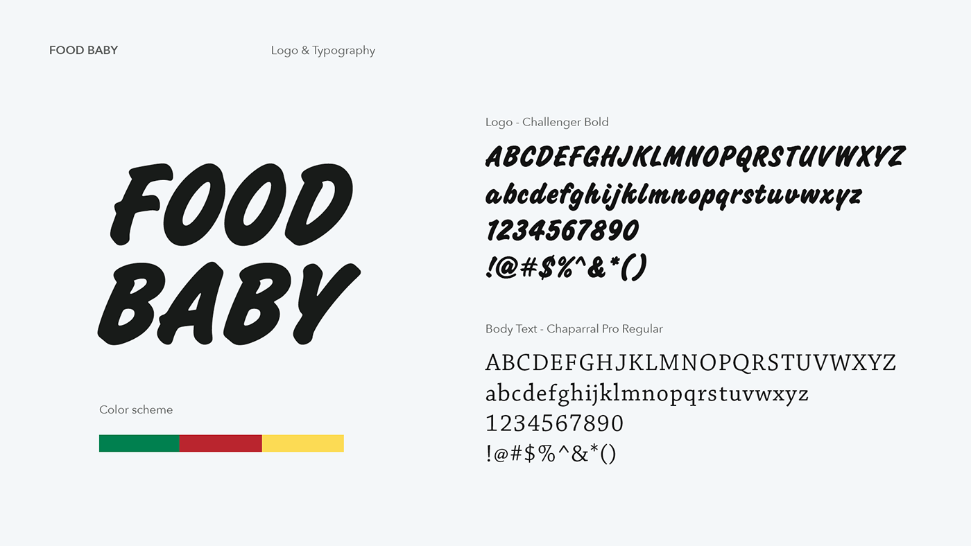 food baby magazine print design  graphic design  Zine  issuu publication