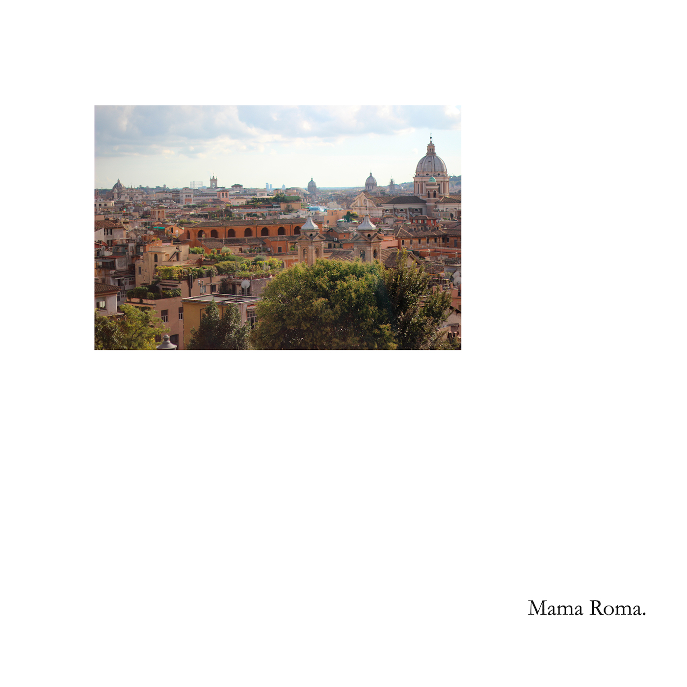 instagram Travel Photographie Diary Rome INSTAPESTRY romance curation digital loom storytelling   publishing  