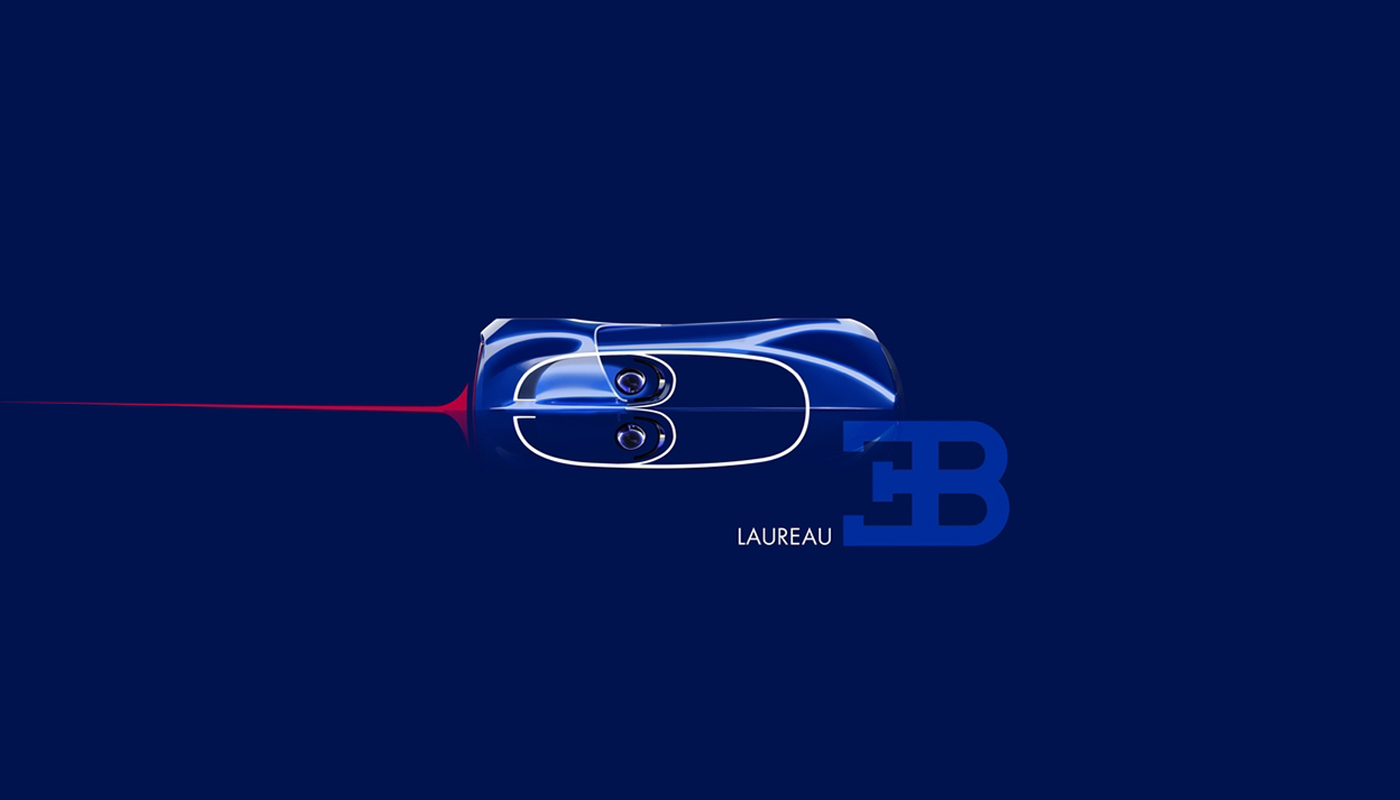 Transportation Design 3D visualisation car exterior bugatti roadster Sporty automobile concept