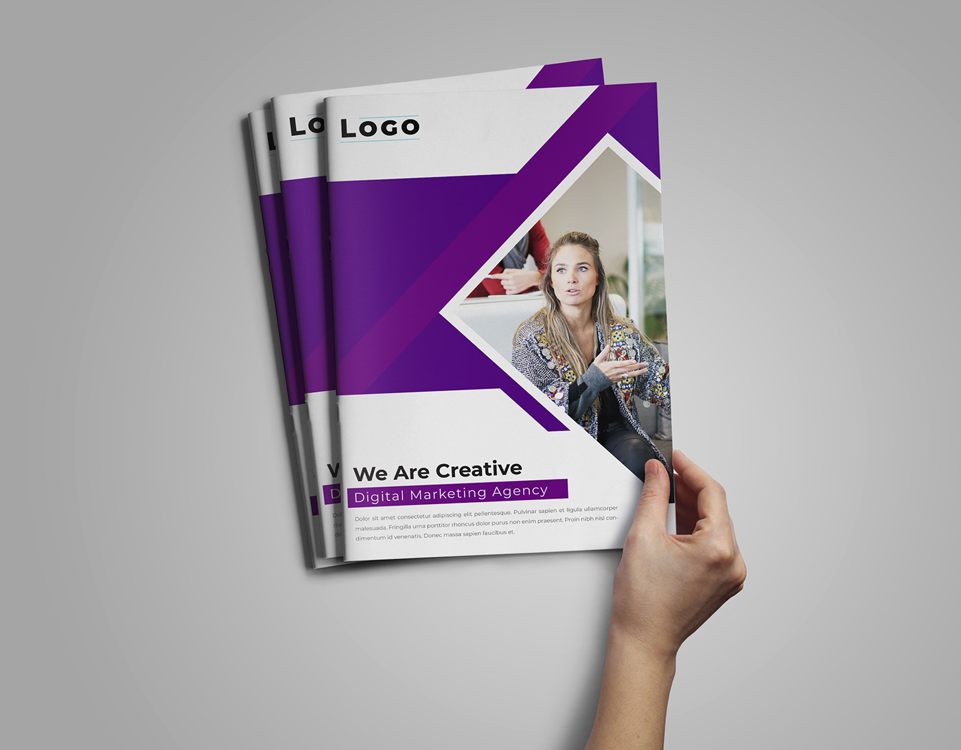 8 Pages a4 annual report branding  brochure brochure design Business Proposal Company Brochure corporate creative