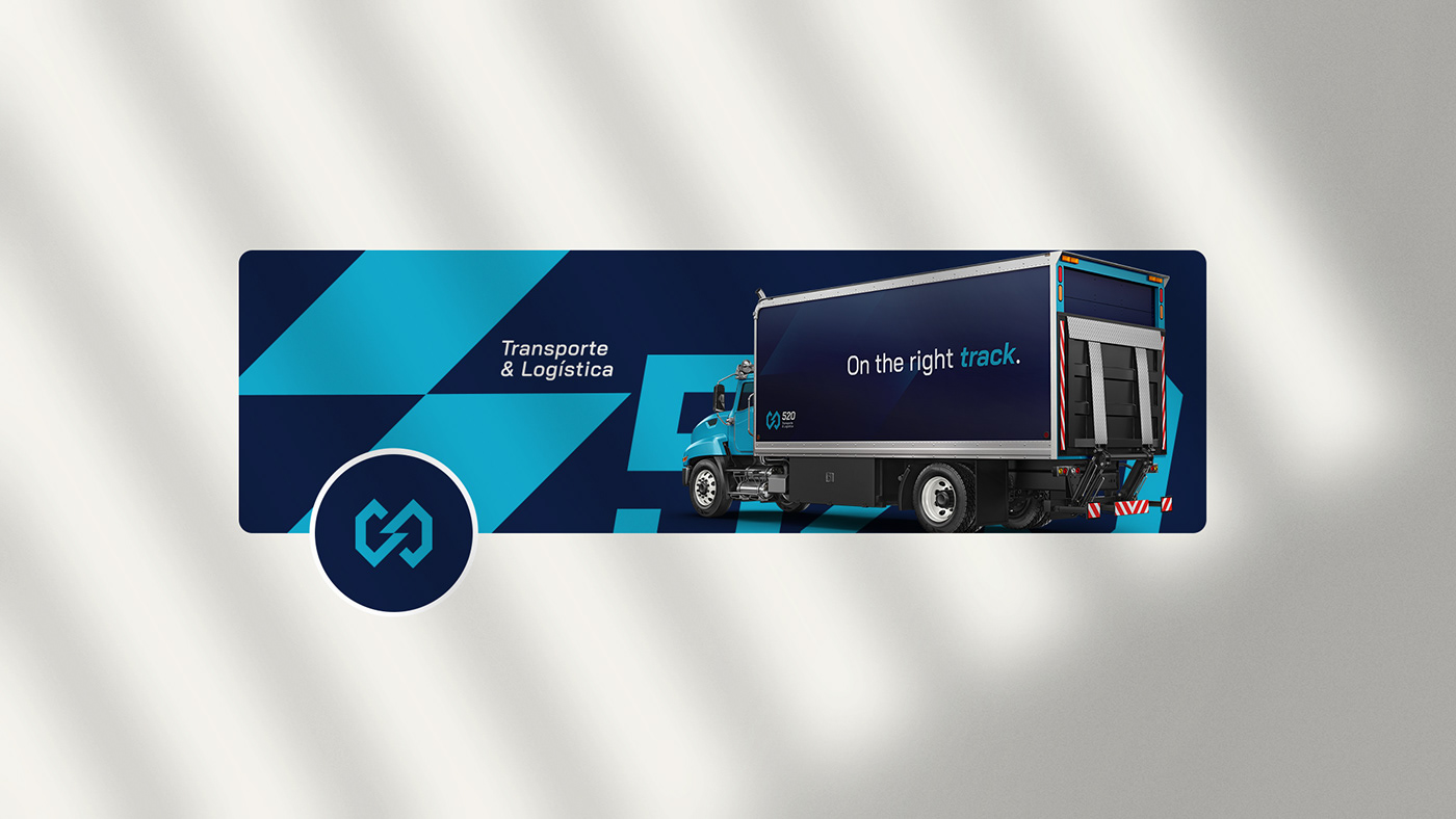 design identity logo brand branding  delivery identidade visual Logistics mail Transport