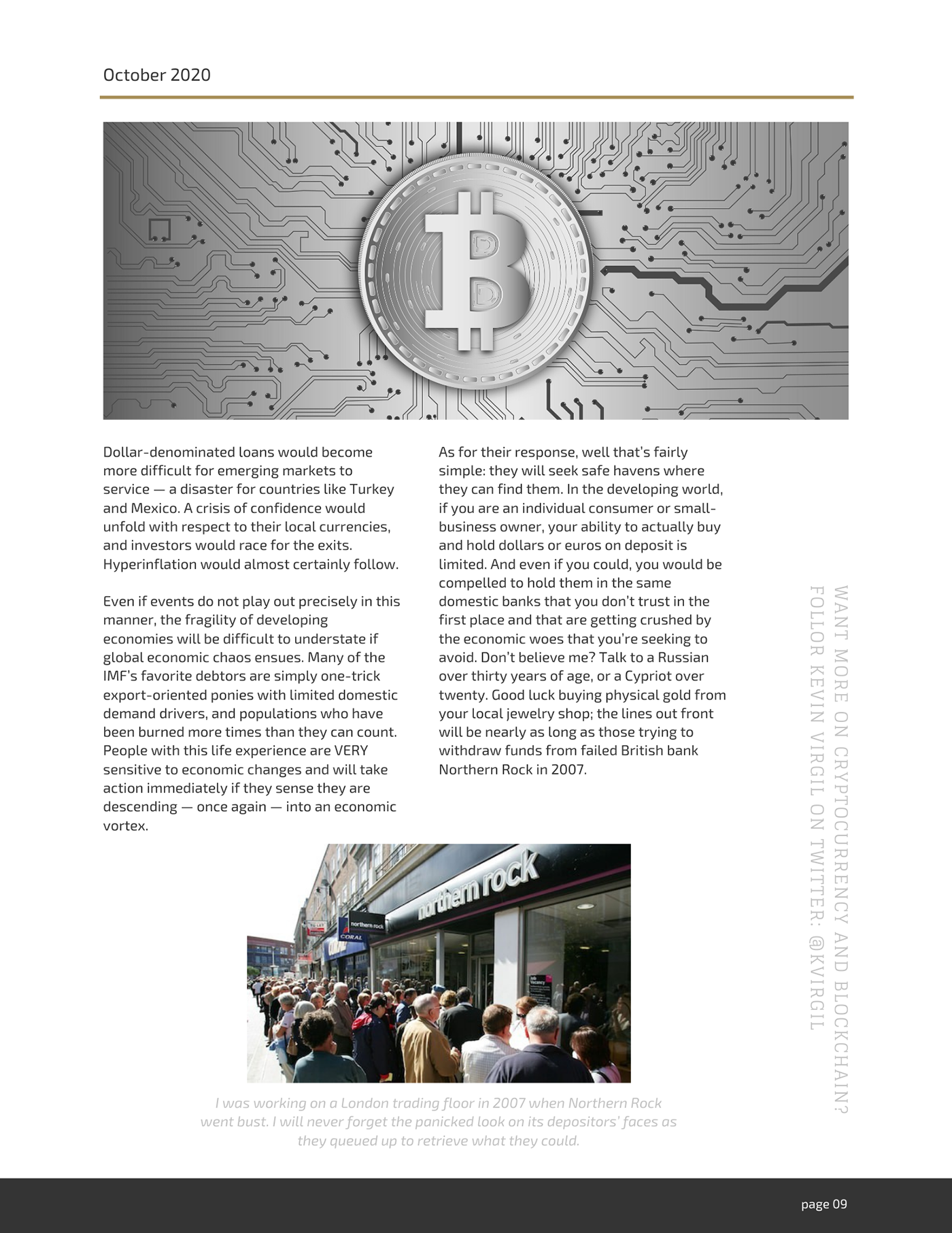 bitcoin cryptocurrency deflation finance Fintech newsletter