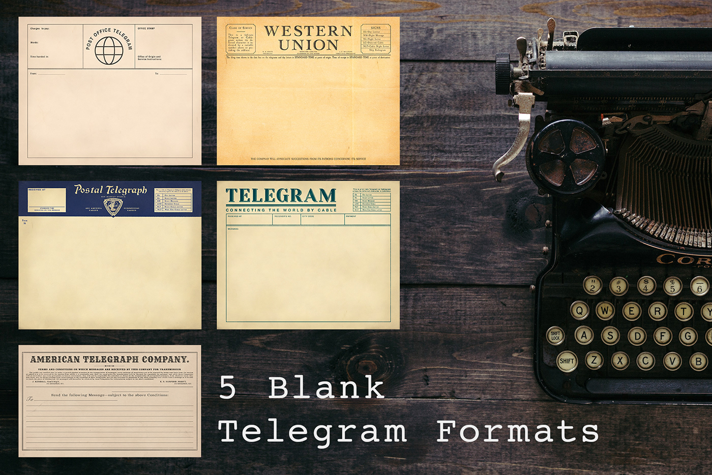 graphic design  Graphic props history Prop Design reproduction set design  telegrams telegraphs theater  vintage telegrams