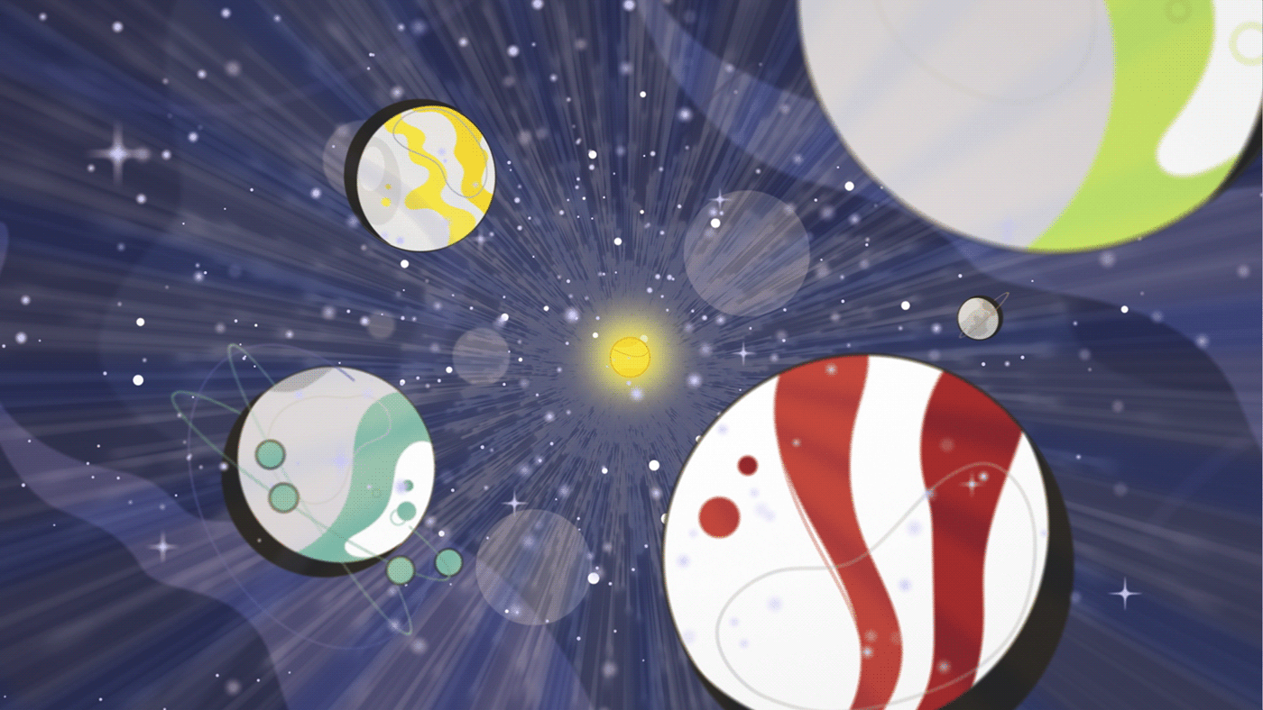 Illustration about the Solar system