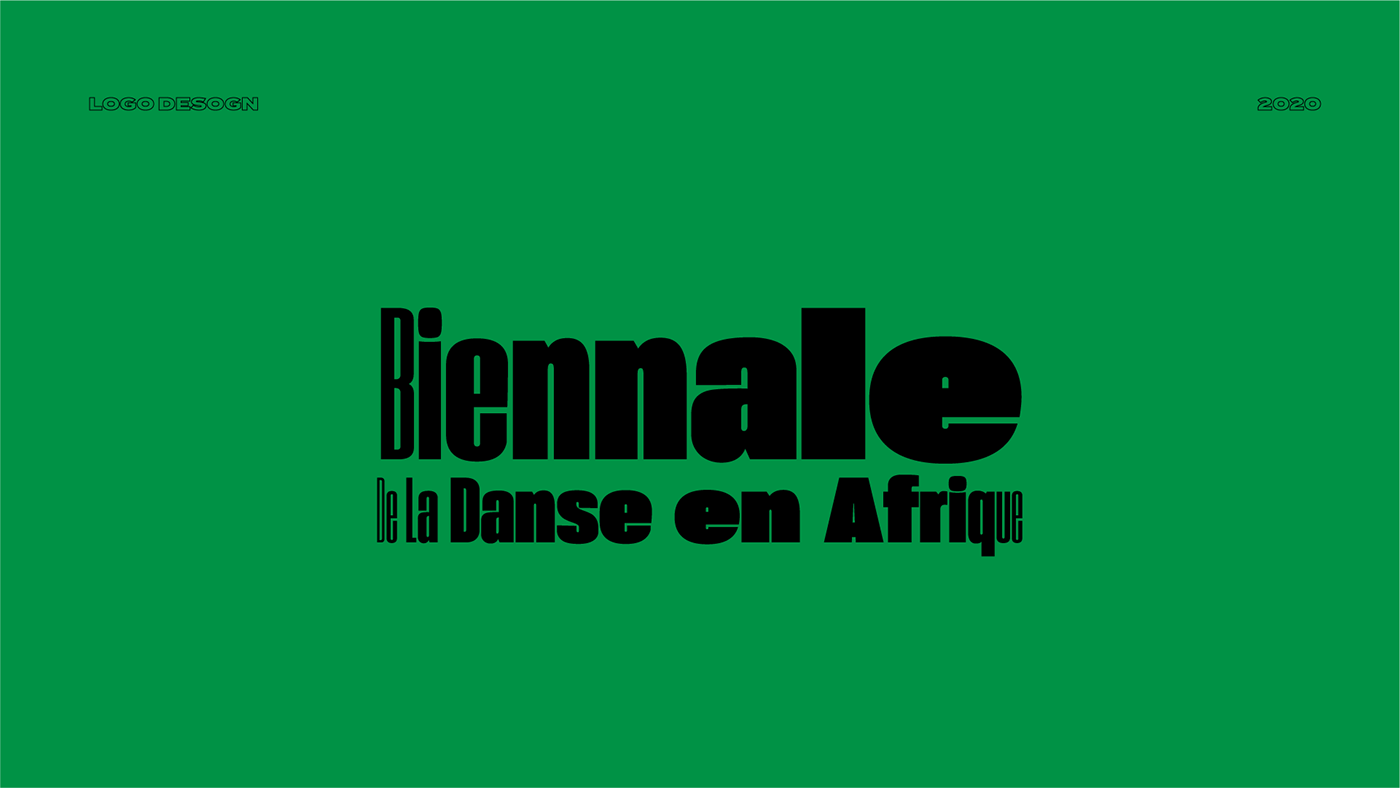 afrique Biennale branding  danse danse contemporaine festival identité visuelle Photographie Typographie UI/UX