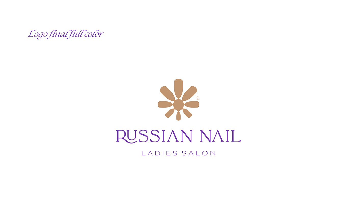 NAILDESIGN nails nail beauty woman branding  band Nail Logo brand identity nail identity