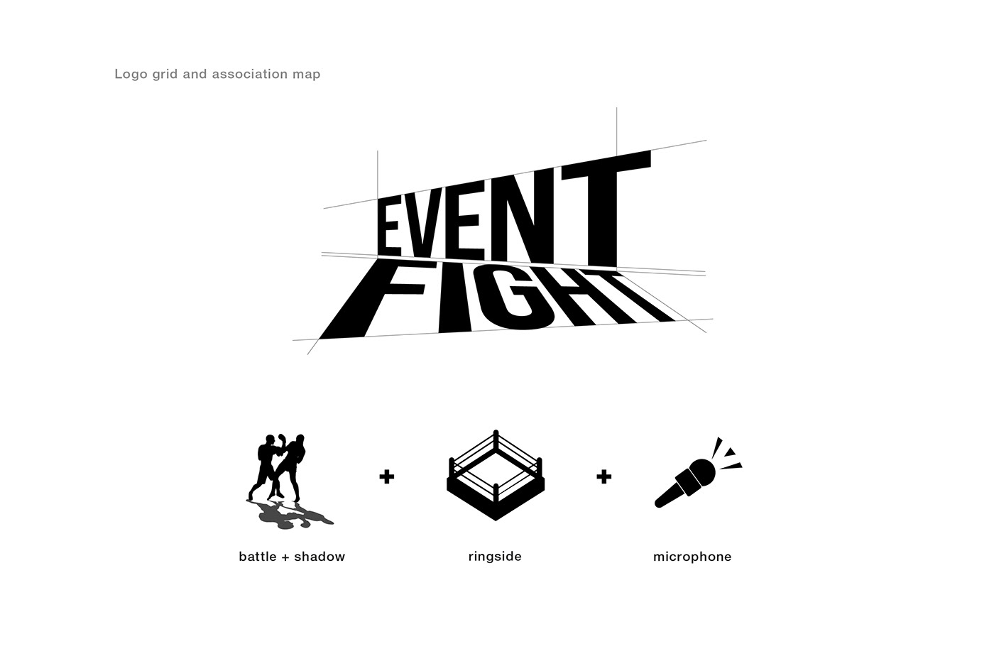 sport logo graphic design  Boxing fight combat sports MMA UFC Sports Design fight club Sports Branding