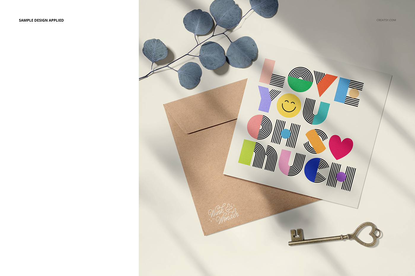 mock-up Mockup template cards card postcard creatsy postcards greeting paper