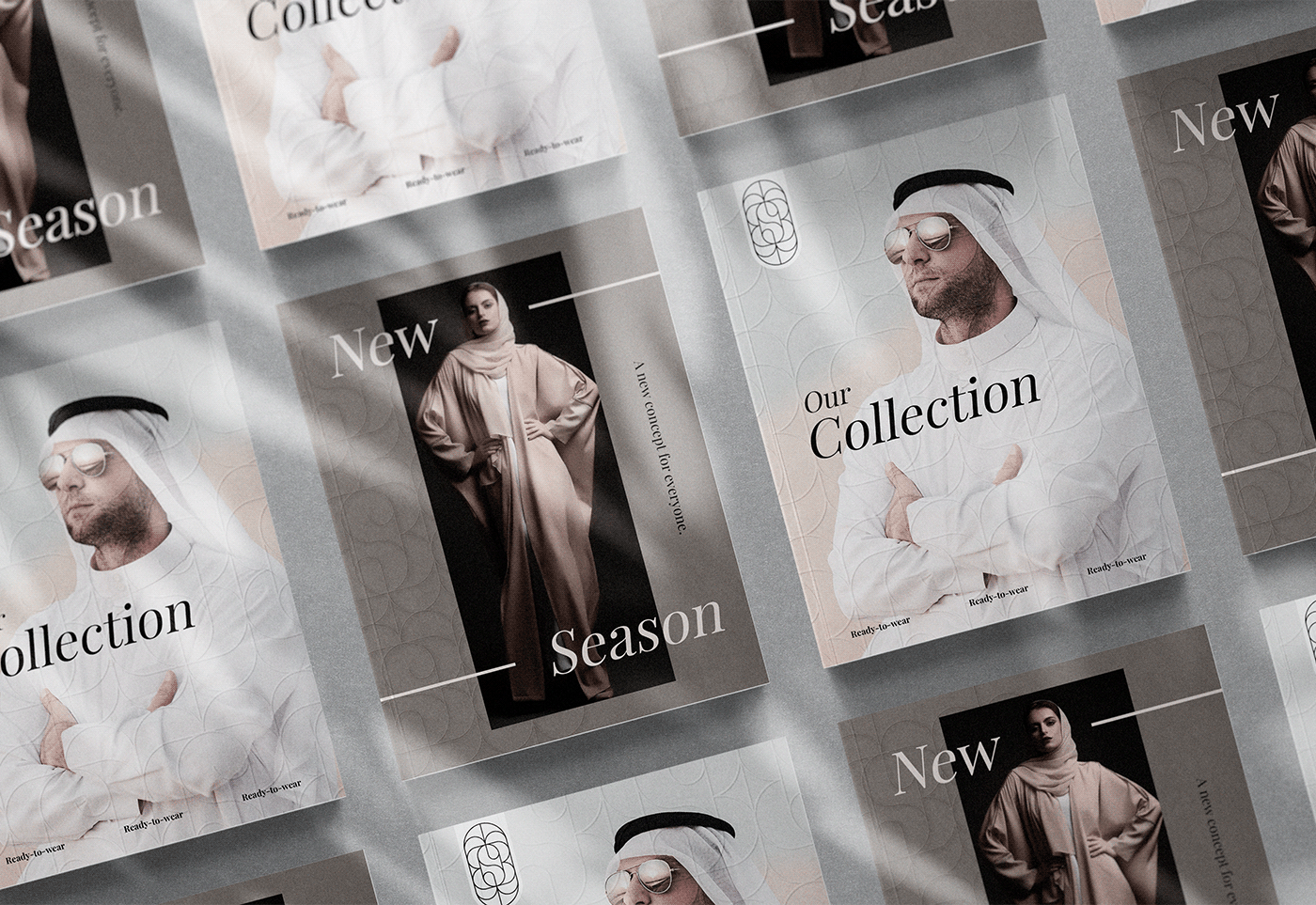 branding  Fashion  graphic design  logo luxury Packaging visual identity abaya arabic Saudi Arabia