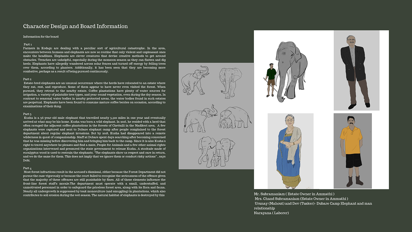 Sustainability wildlife model storytelling   Character design  artwork material animals Ecology handwork
