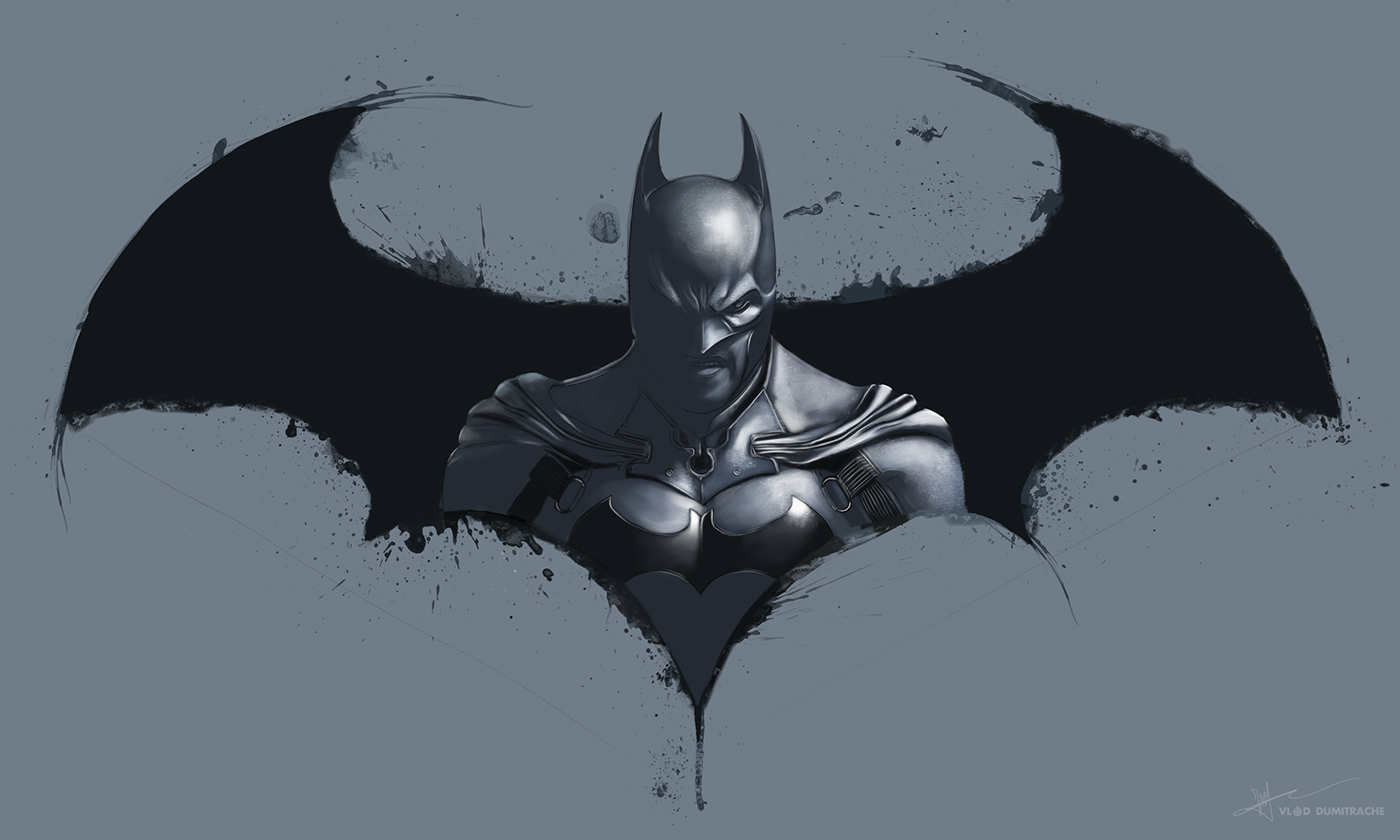 batman drawing arkham New York city crime SuperHero wallpaper