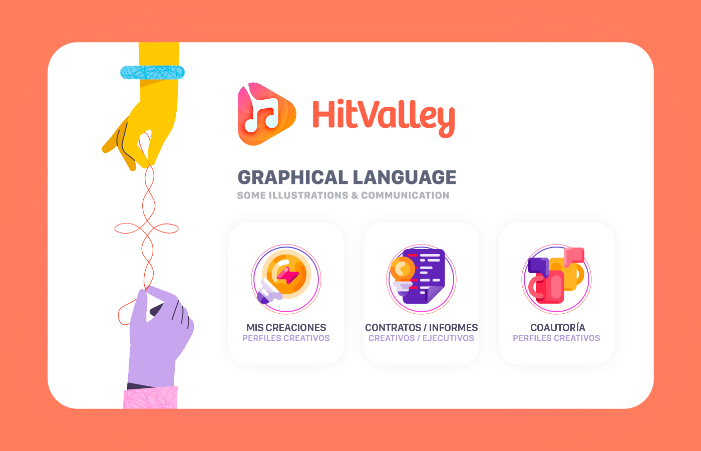 hitvalley branding  ilustracion logo music app music logo icon music