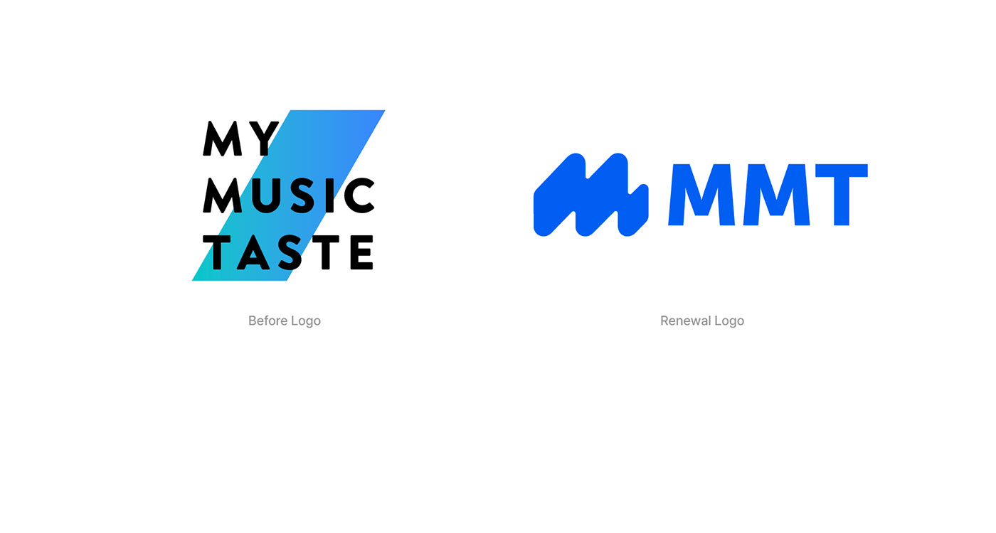Branding design Logo Design CI Design graphic design  Entertainment music industry k-pop MyMusicTaste brand identity design branding 