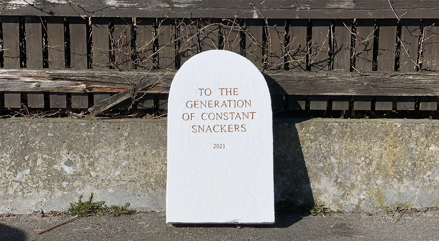 carving critical deisgn experimental graphic deisgn gravestone handmade product deisgn tombstone