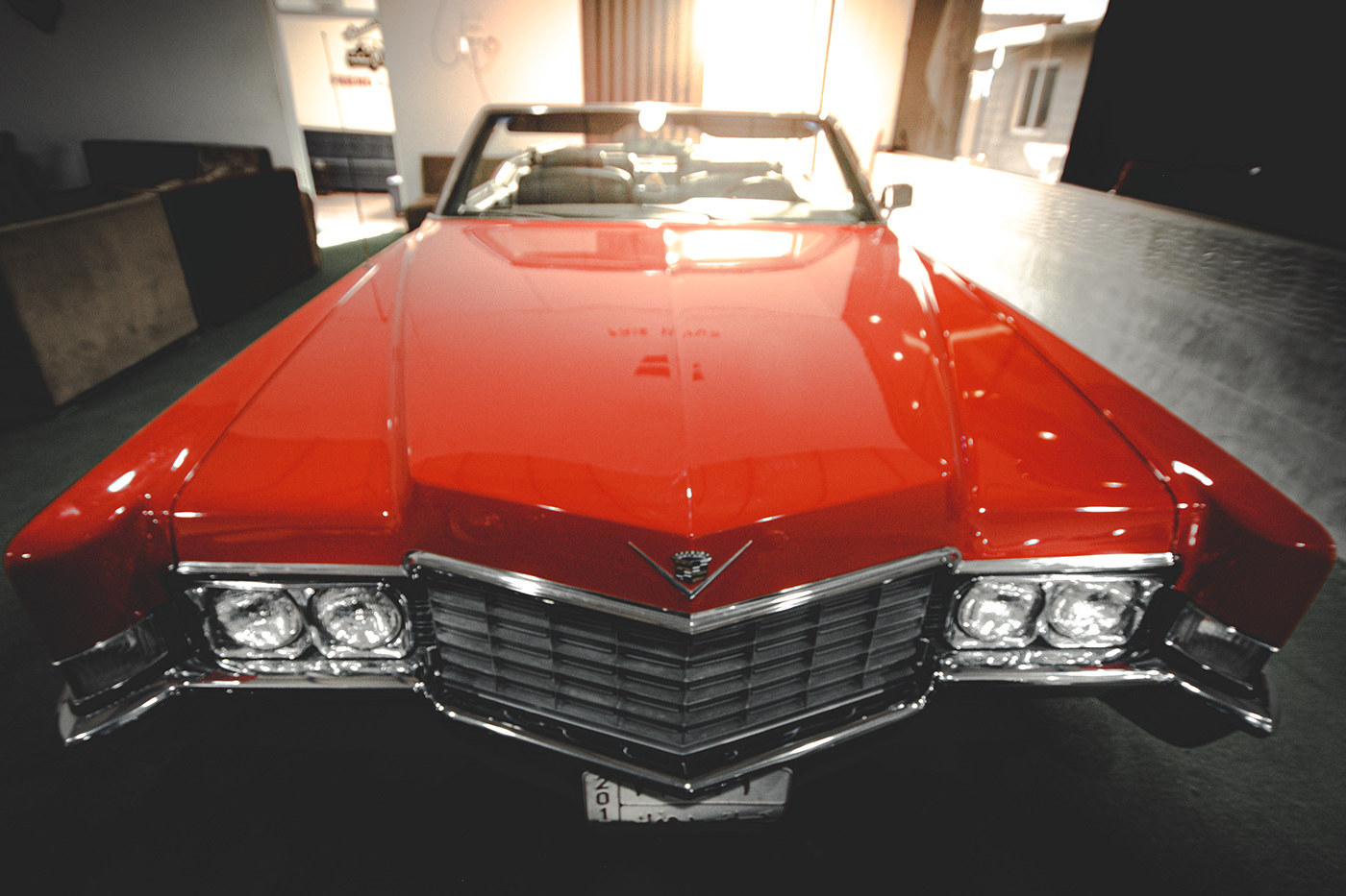 antica car color company light lightroom old Photography  red retouch