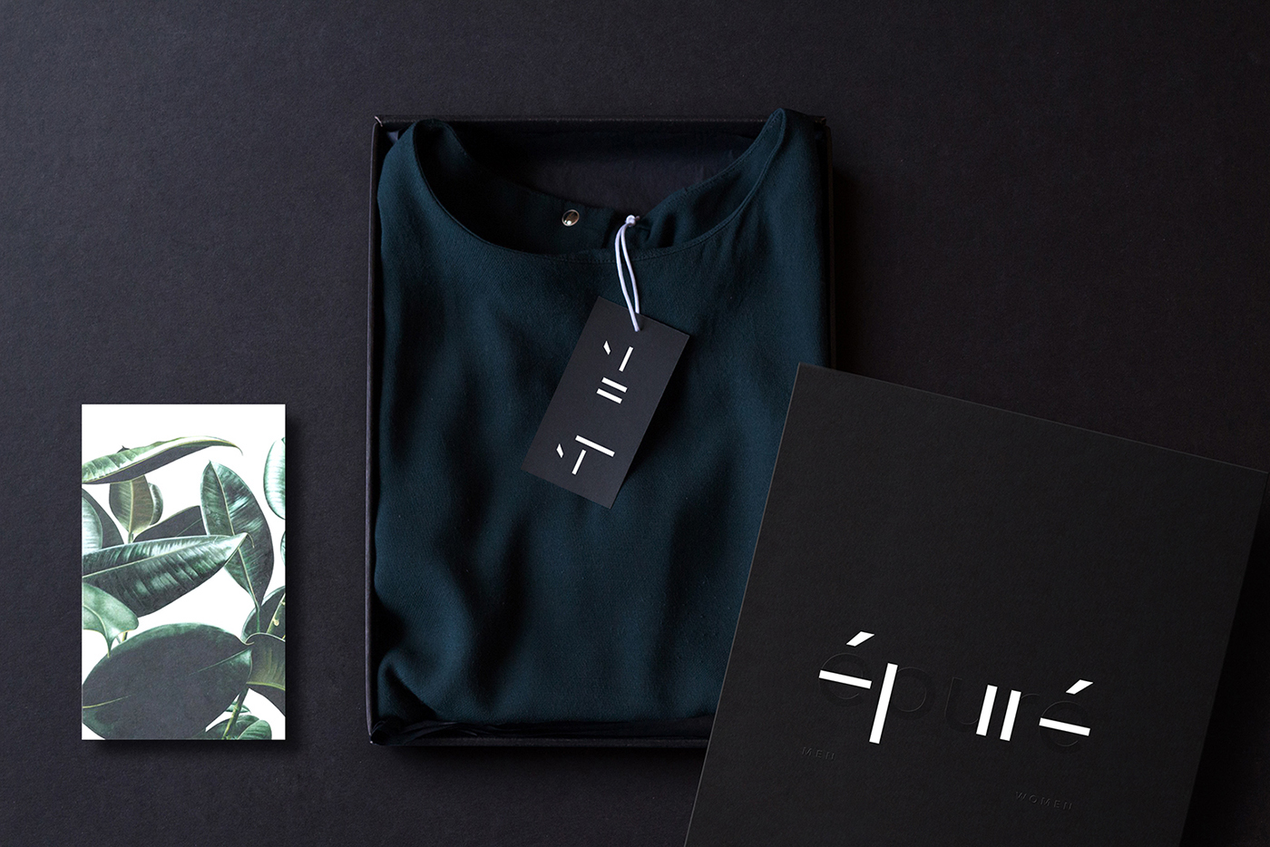 Plant minimal design magazine brand Lookbook Web Catalogue Menswear minimalistic UI ux fashion editorial simplicity