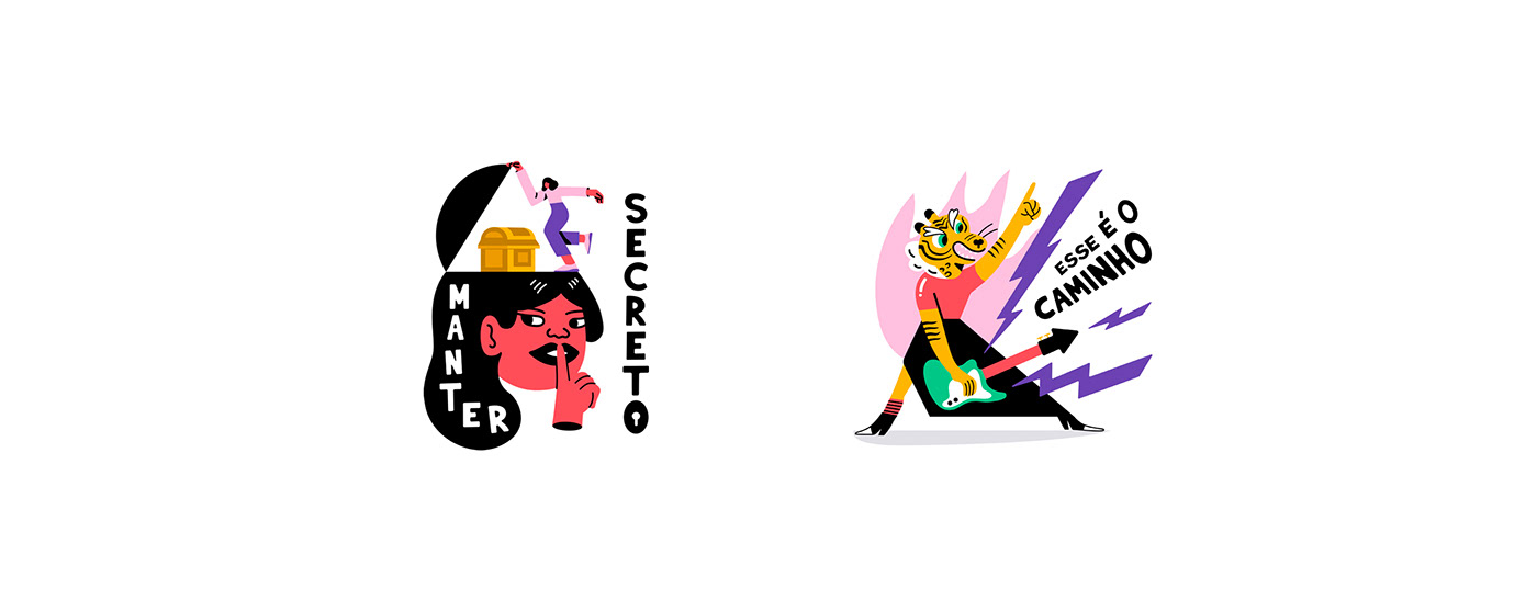 google sticker cinema4d Character design inspiration adobe ILLUSTRATION  creative octane