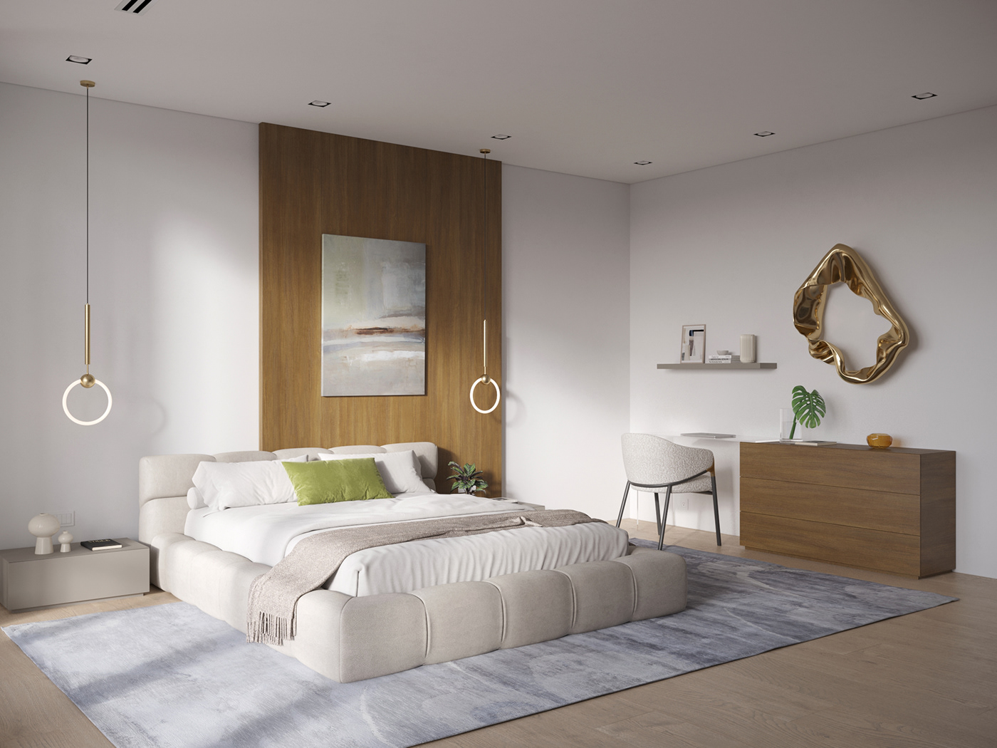 3ds max bedroom corona render  interior design 