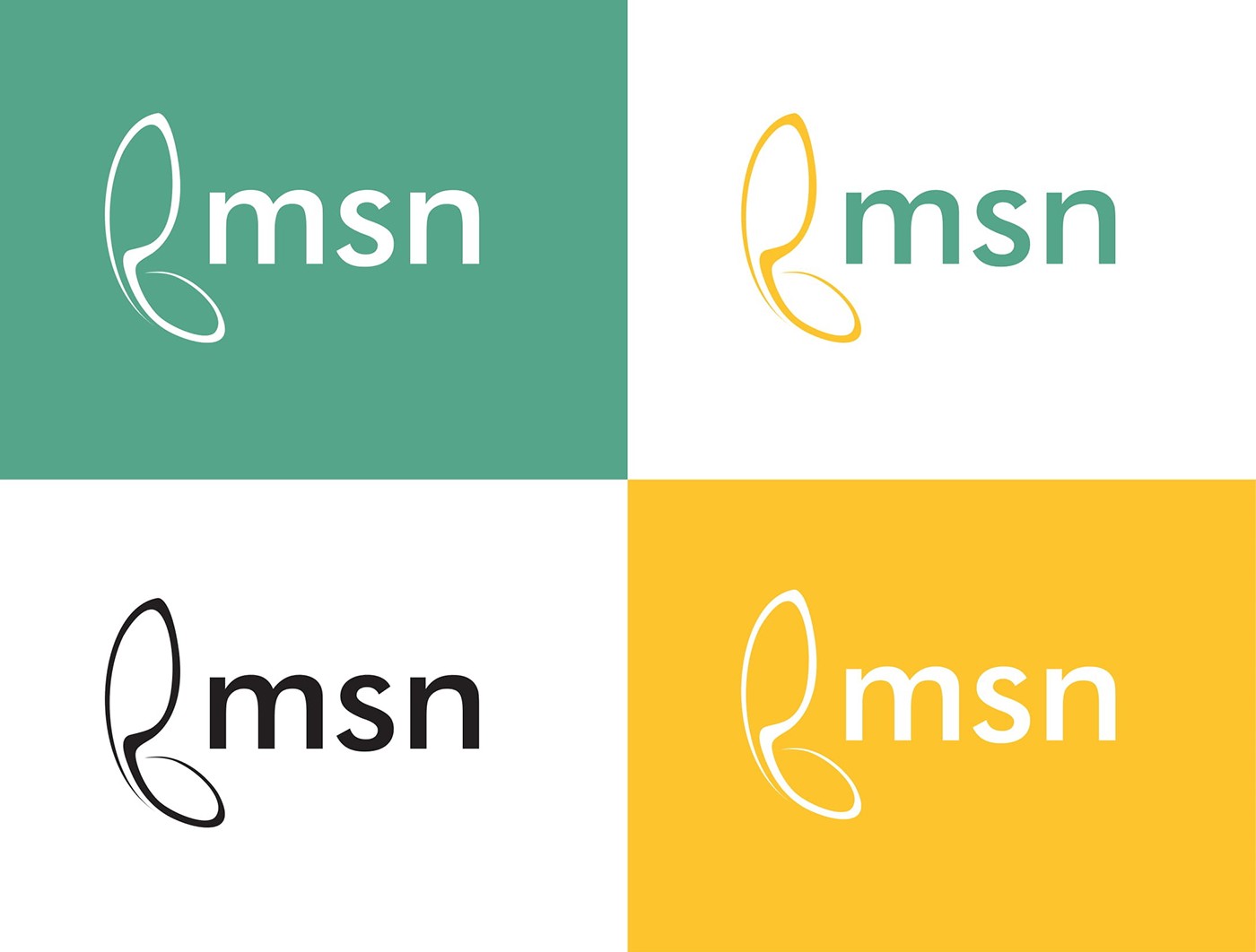 rebranding msn graphic design  brand manual logo