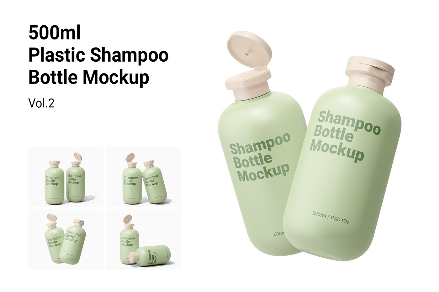 packaging design cosmetic bottle realistic mockup Design Inspiration graphic design  premium packaging Label branding showcase product presentation shampoo mockup