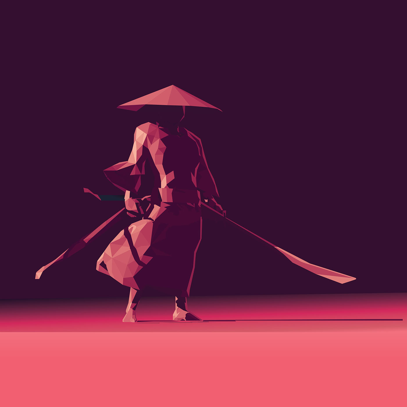 анимированная иллюстрация для стима самурай (120) фото