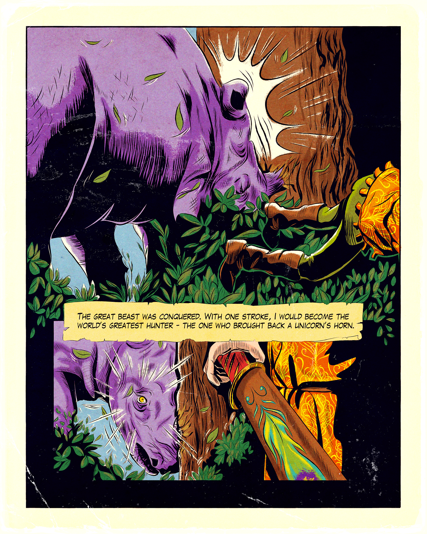 Cloudscape Comics comic Graphic Novel unicorn animals