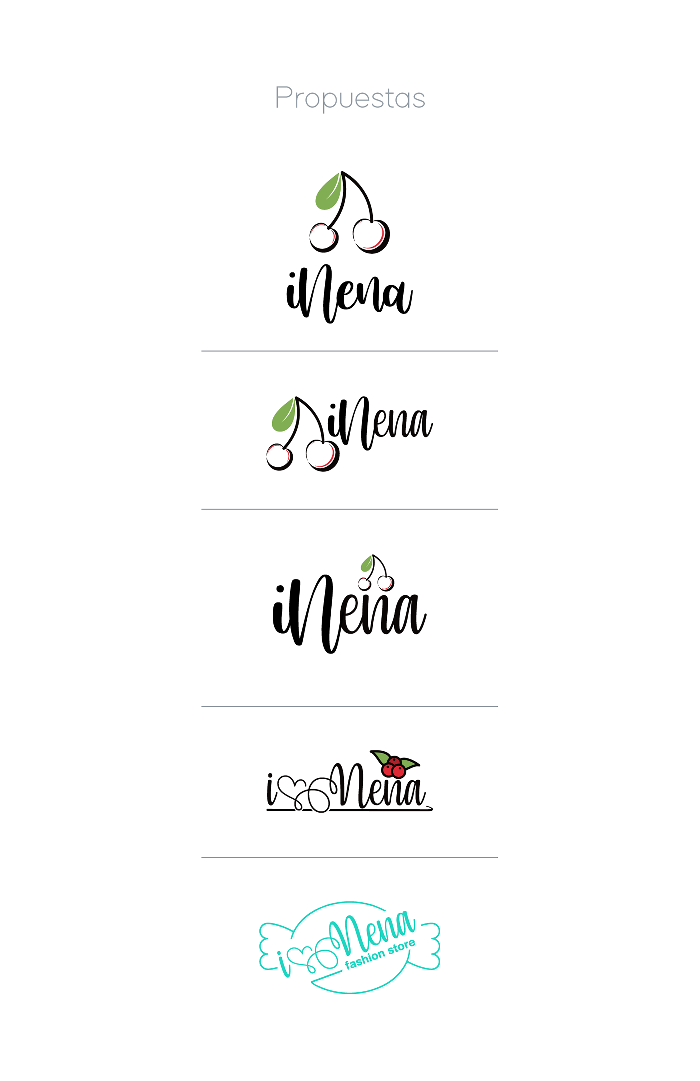 branding  inena logo