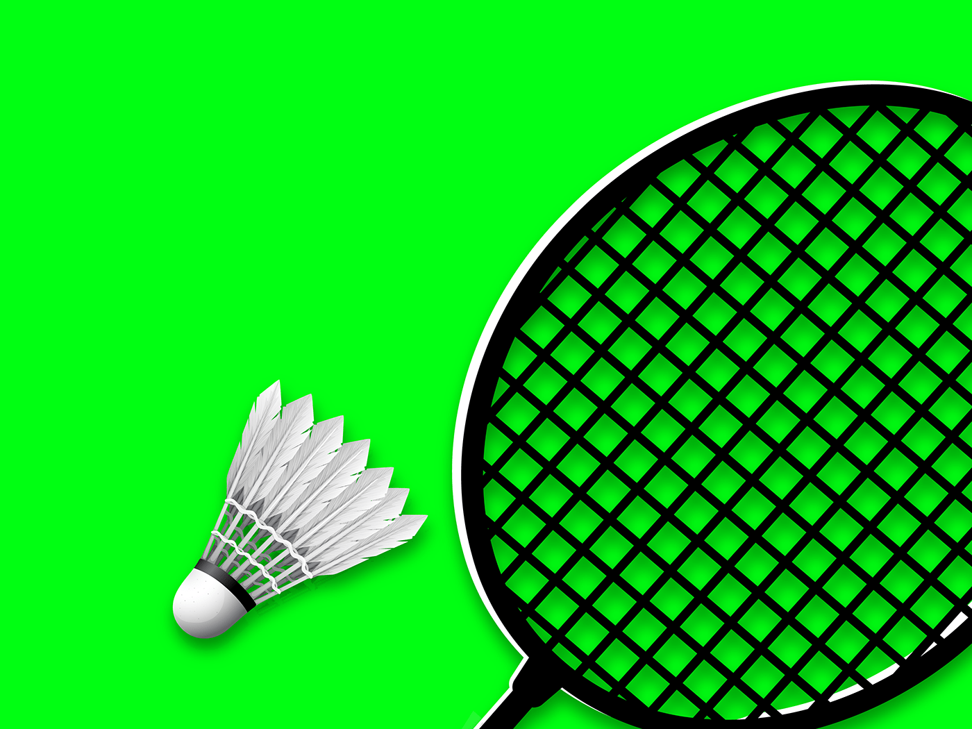 badminton logo neon smash Shuttlecock academy sports Sports Design branding  neongreen