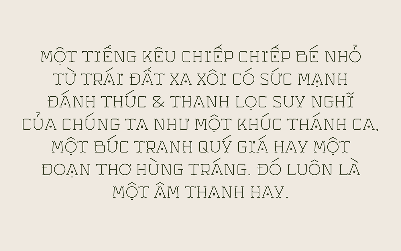 ben datdo Display font geometric sans serif traditional vietnam Window