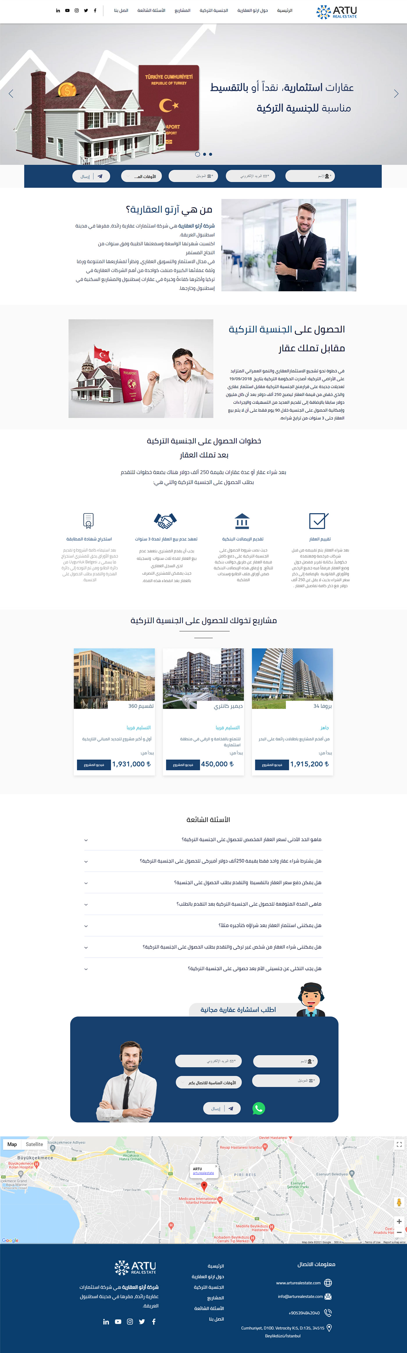 graphic design  landing page page real estate UI/UX Web Website