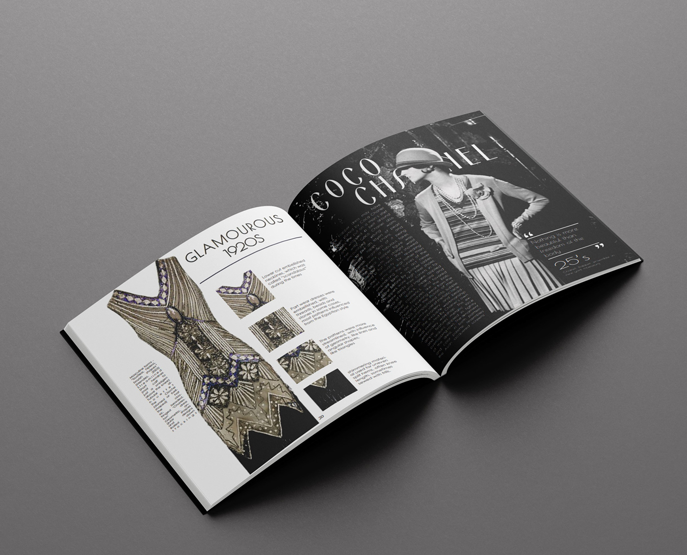 publication publication design art deco Fashion  Layout Design graphic type typography   Graphic Designer
