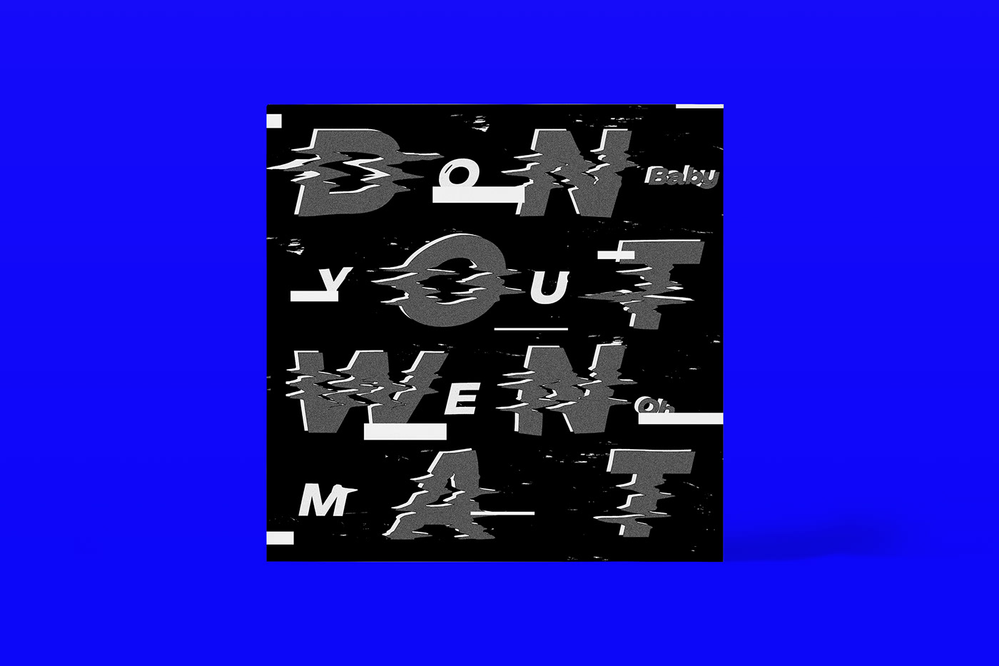 Album design graphic design  typography  
