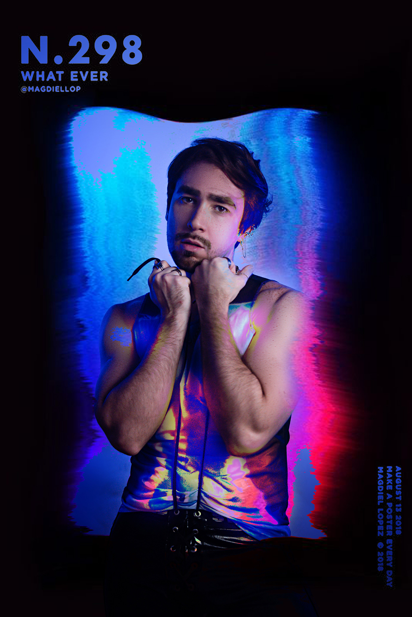Thermography retrato portrait colors gay