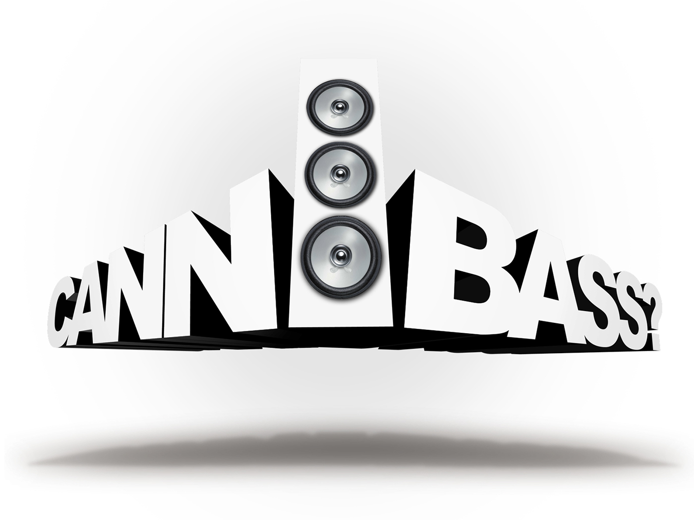 cannibass  cannabis can bass logo 3D White black tshirt business card sticker wallpaper Wallpapers green cann-i-bass cannibass? cann-i-bass?