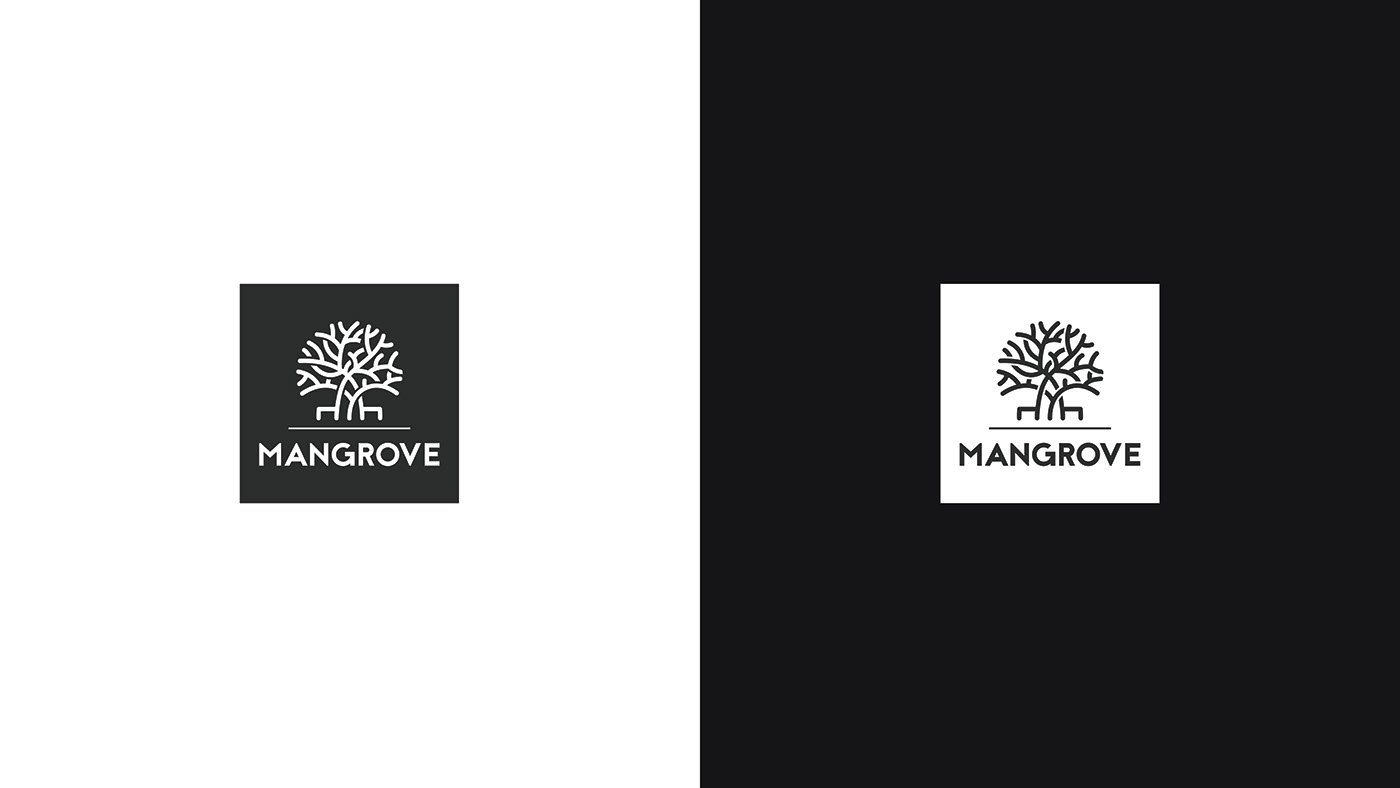 furniture branding  mangorve Logo Design wood Corporate Identity CI